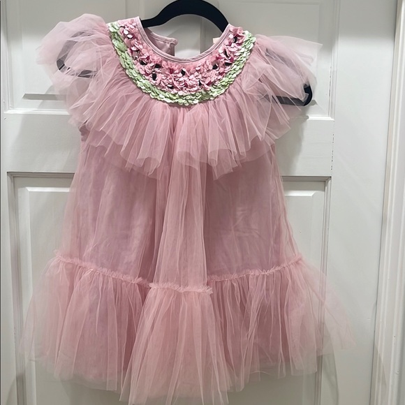 Tutu Du Monde Other - Tutu Du Monde Blush Sequin Dress Watermelon design it’s perfect! BNWT size 8-9